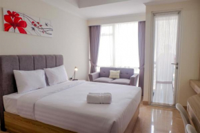 New Furnished Studio Menteng Park Apartment By Travelio